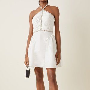 Self Portrait Taffeta Mini Dress